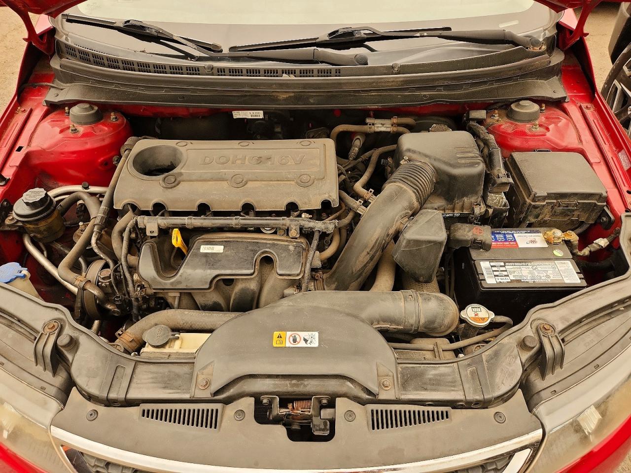 2013 Kia Forte Ex Red vin: KNAFU5A27D5728254