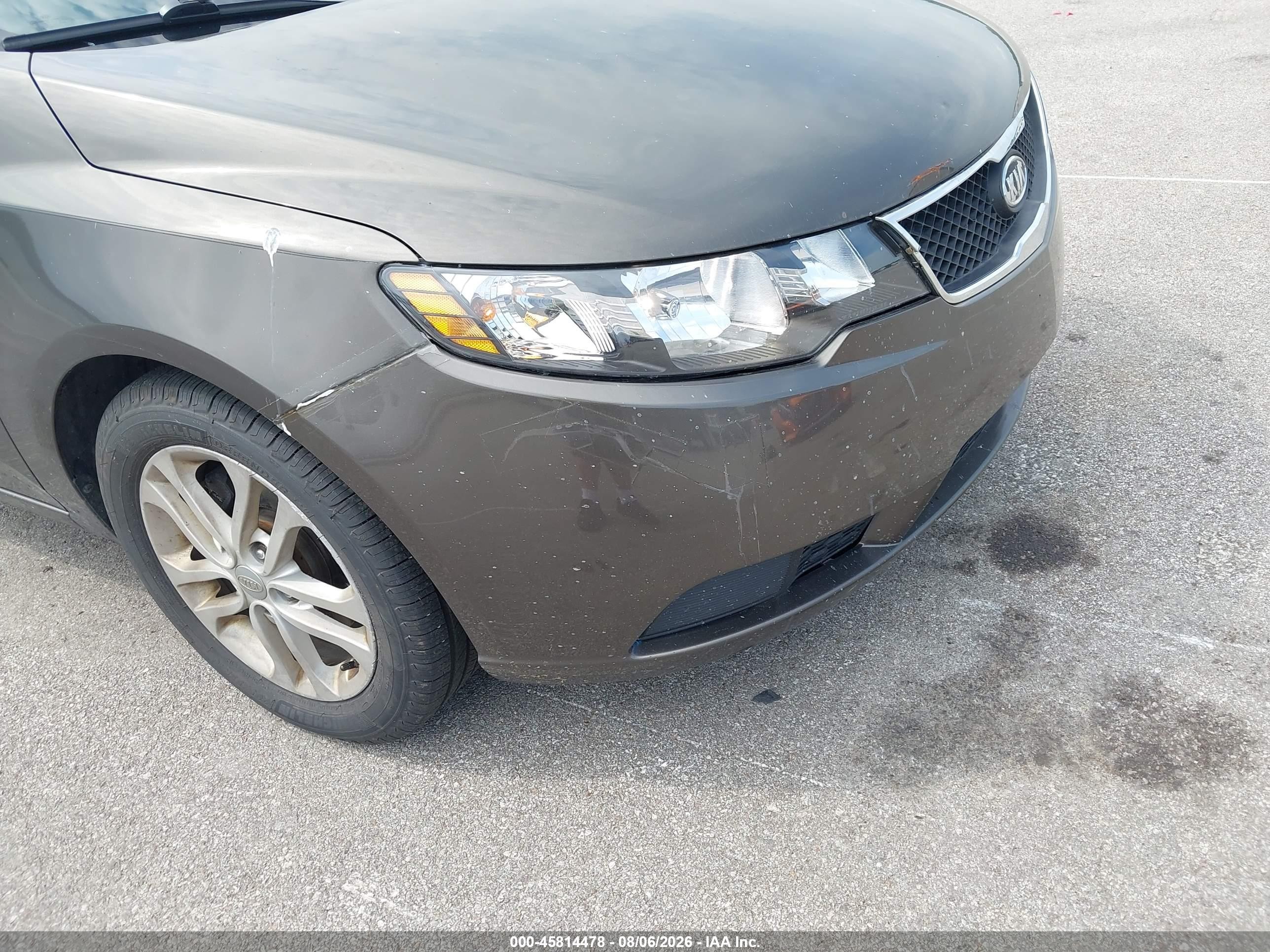 2011 Kia Forte Ex Gray vin: KNAFU5A28B5406591