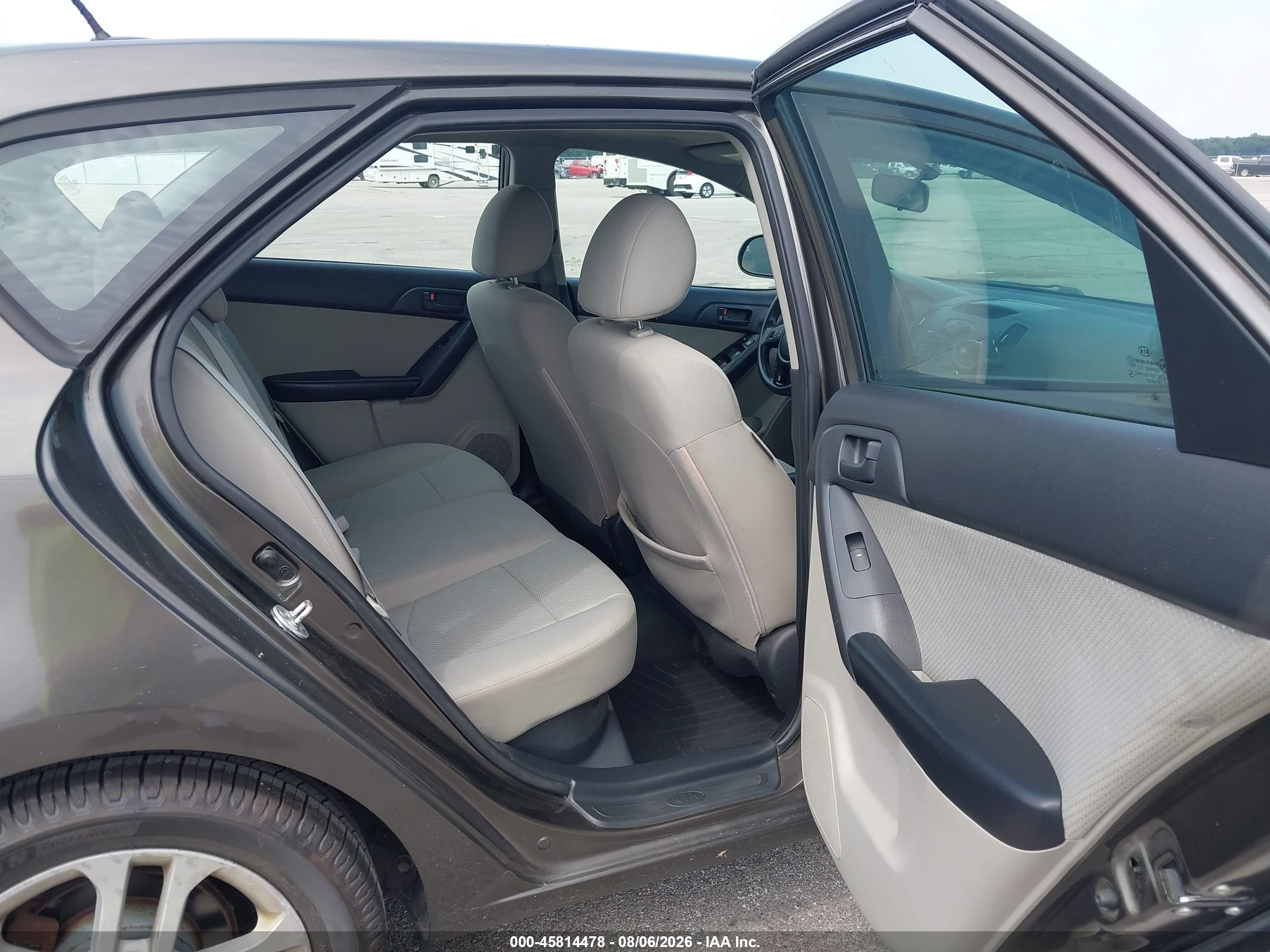 2011 Kia Forte Ex Gray vin: KNAFU5A28B5406591