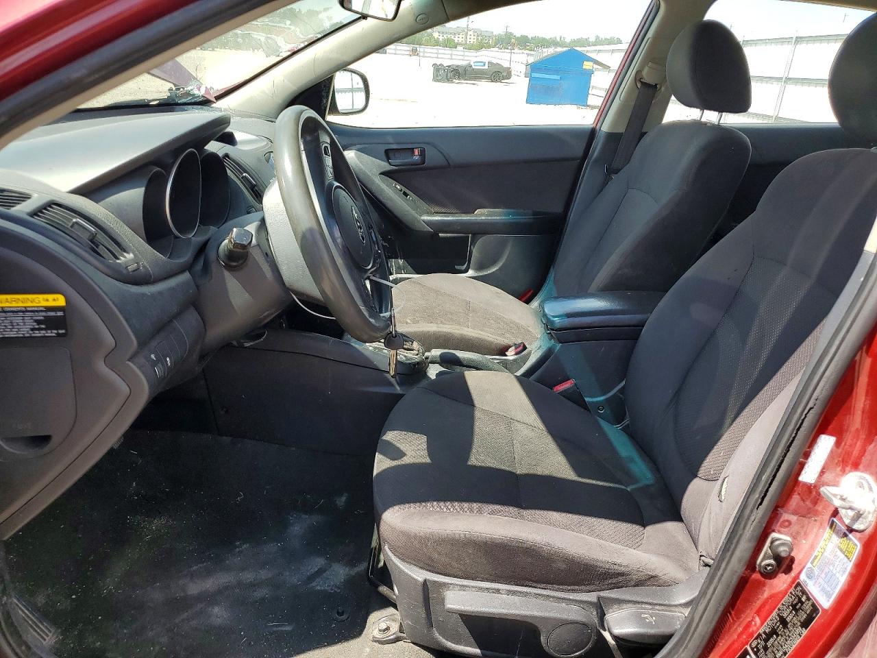 2012 Kia Forte Ex Красный vin: KNAFU5A28C5545959