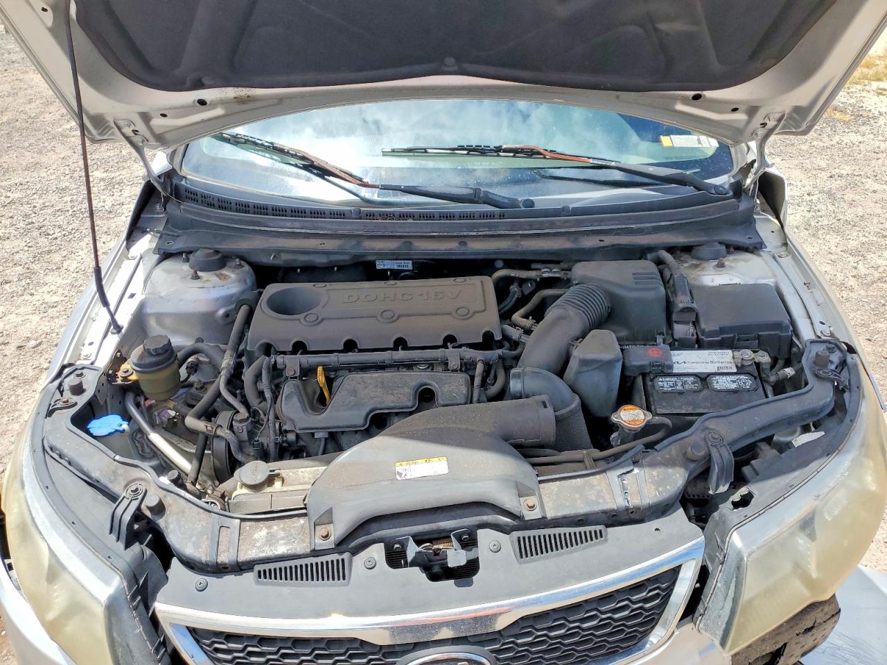 2012 Kia Forte Ex Серебряный vin: KNAFU5A28C5547226
