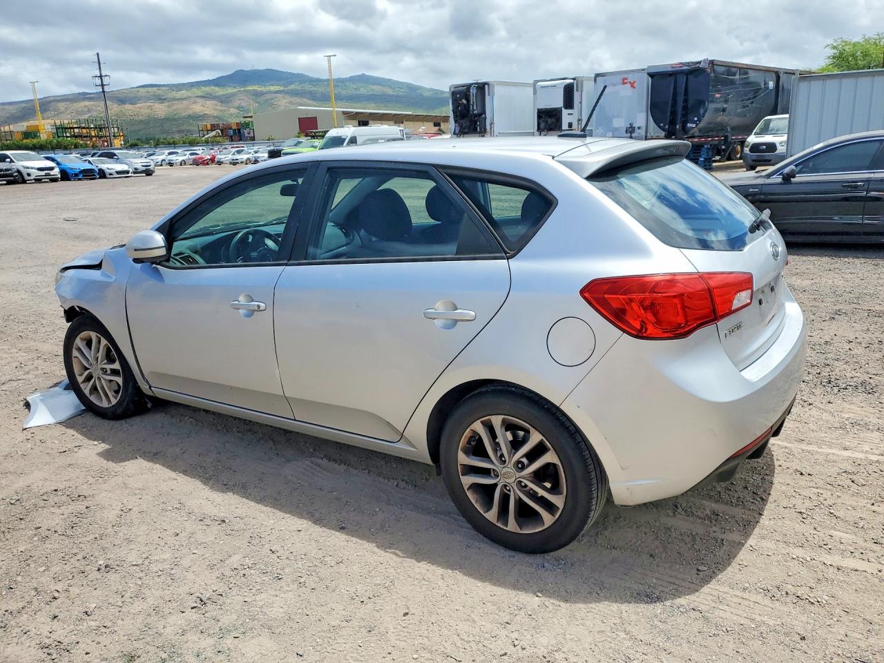 2012 Kia Forte Ex Серебряный vin: KNAFU5A28C5547226