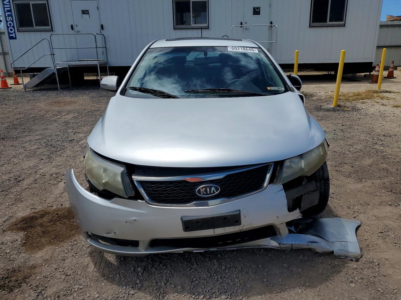 2012 Kia Forte Ex Серебряный vin: KNAFU5A28C5547226