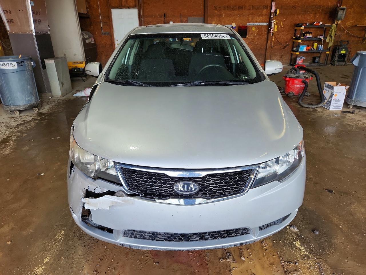2013 Kia Forte Ex Серебряный vin: KNAFU5A28D5693305