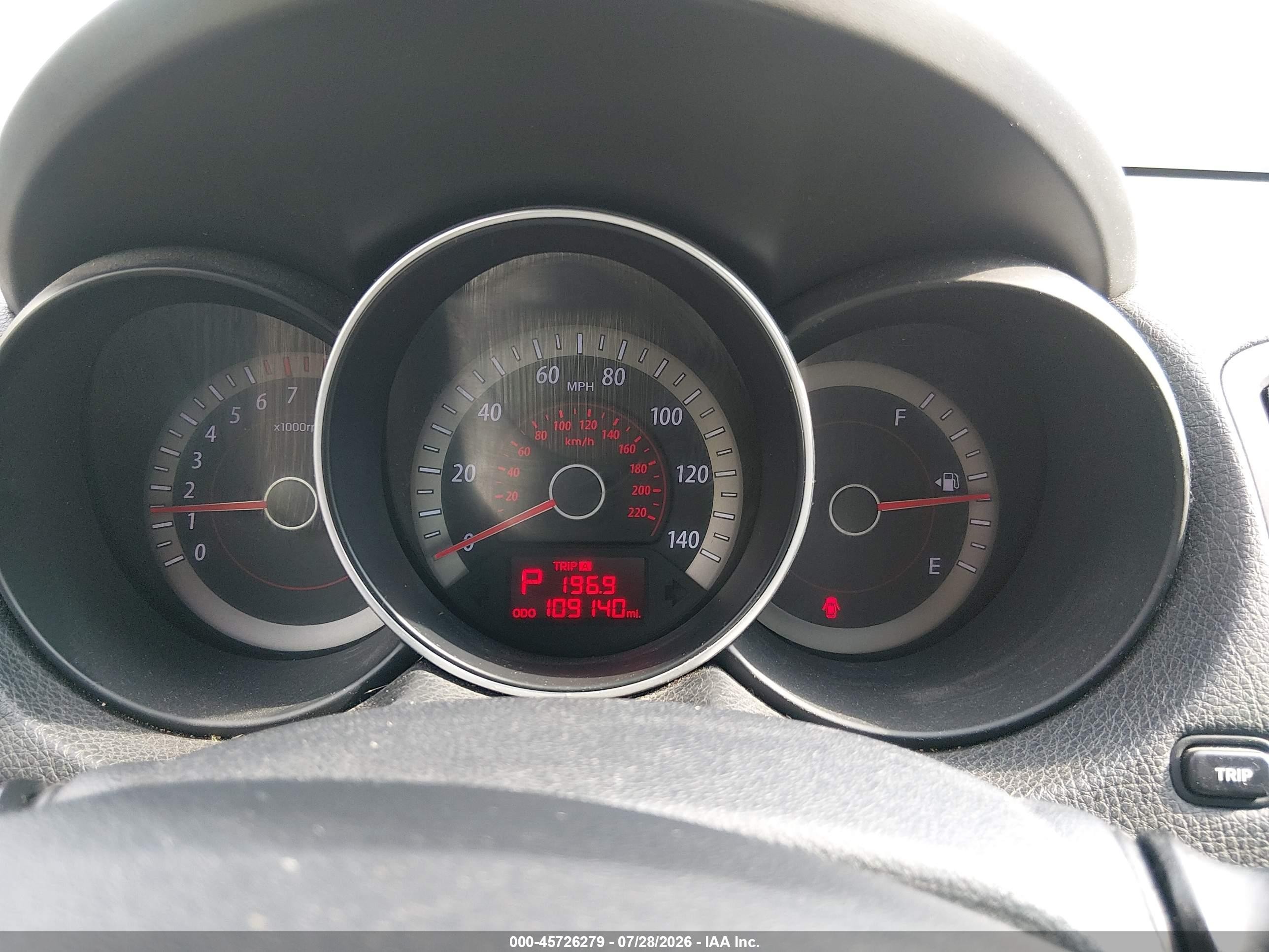 2011 Kia Forte Ex White vin: KNAFU5A29B5378834