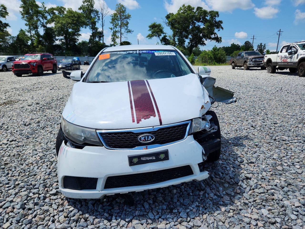 2013 Kia Forte Ex Белый vin: KNAFU5A2XD5654375