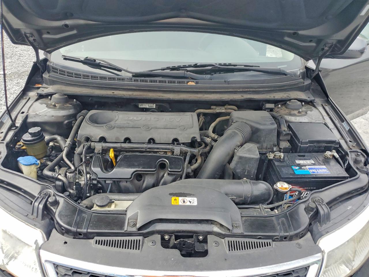 2013 Kia Forte Ex Gray vin: KNAFU5A2XD5686162