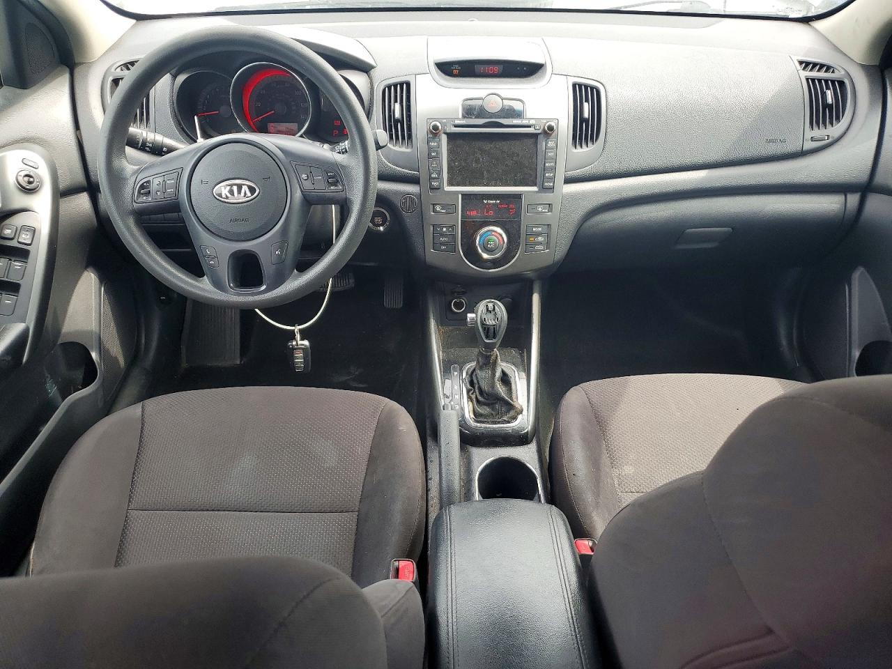 2013 Kia Forte Ex Gray vin: KNAFU5A2XD5686162