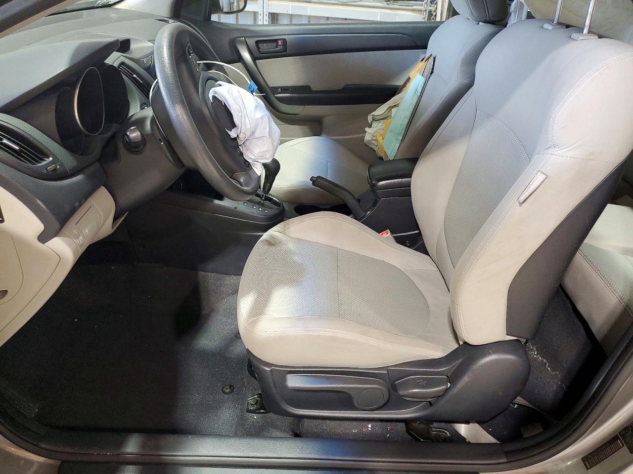 2010 Kia Forte Ex Gray vin: KNAFU6A20A5148474