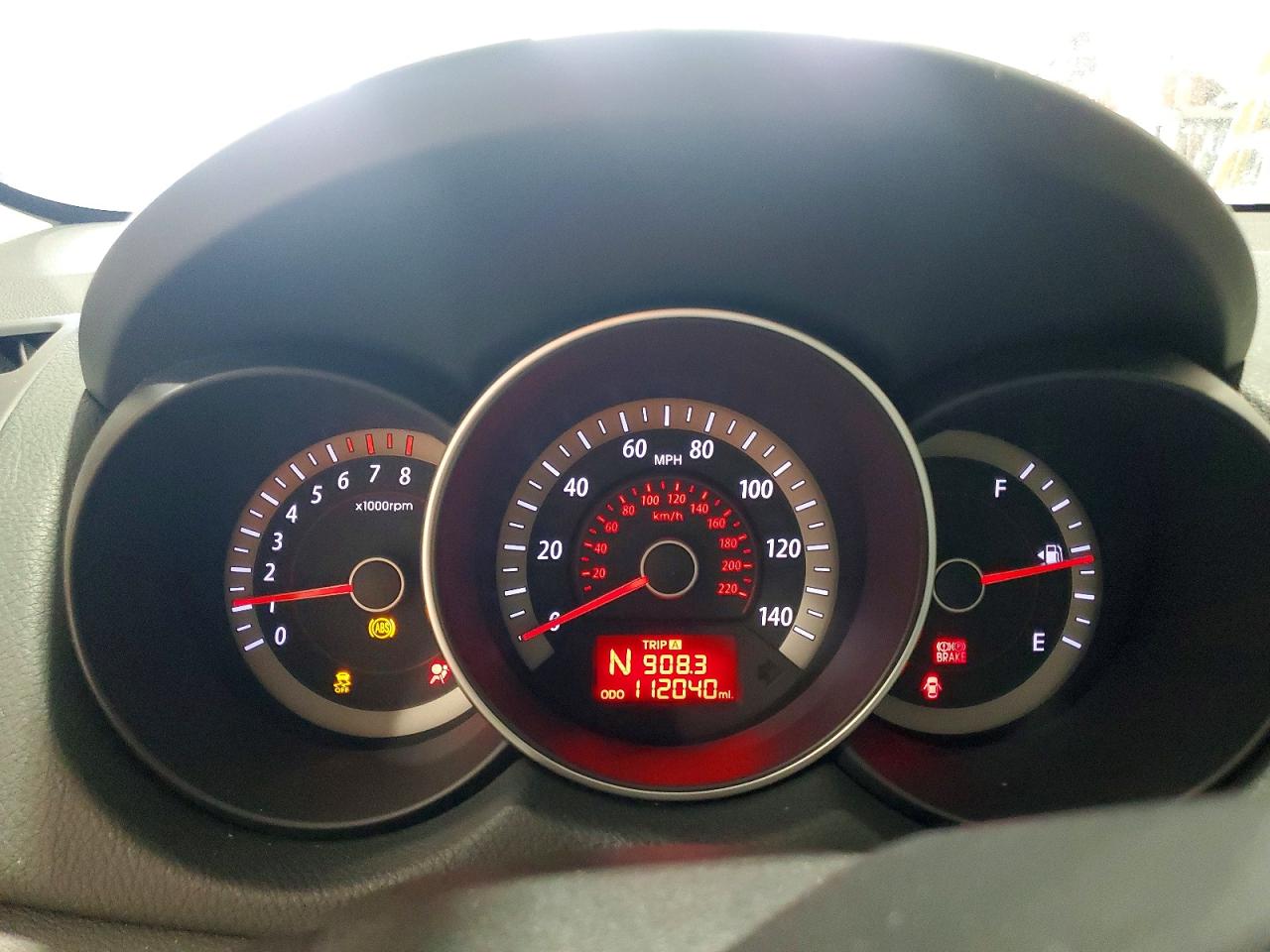 2010 Kia Forte Ex Gray vin: KNAFU6A20A5148474