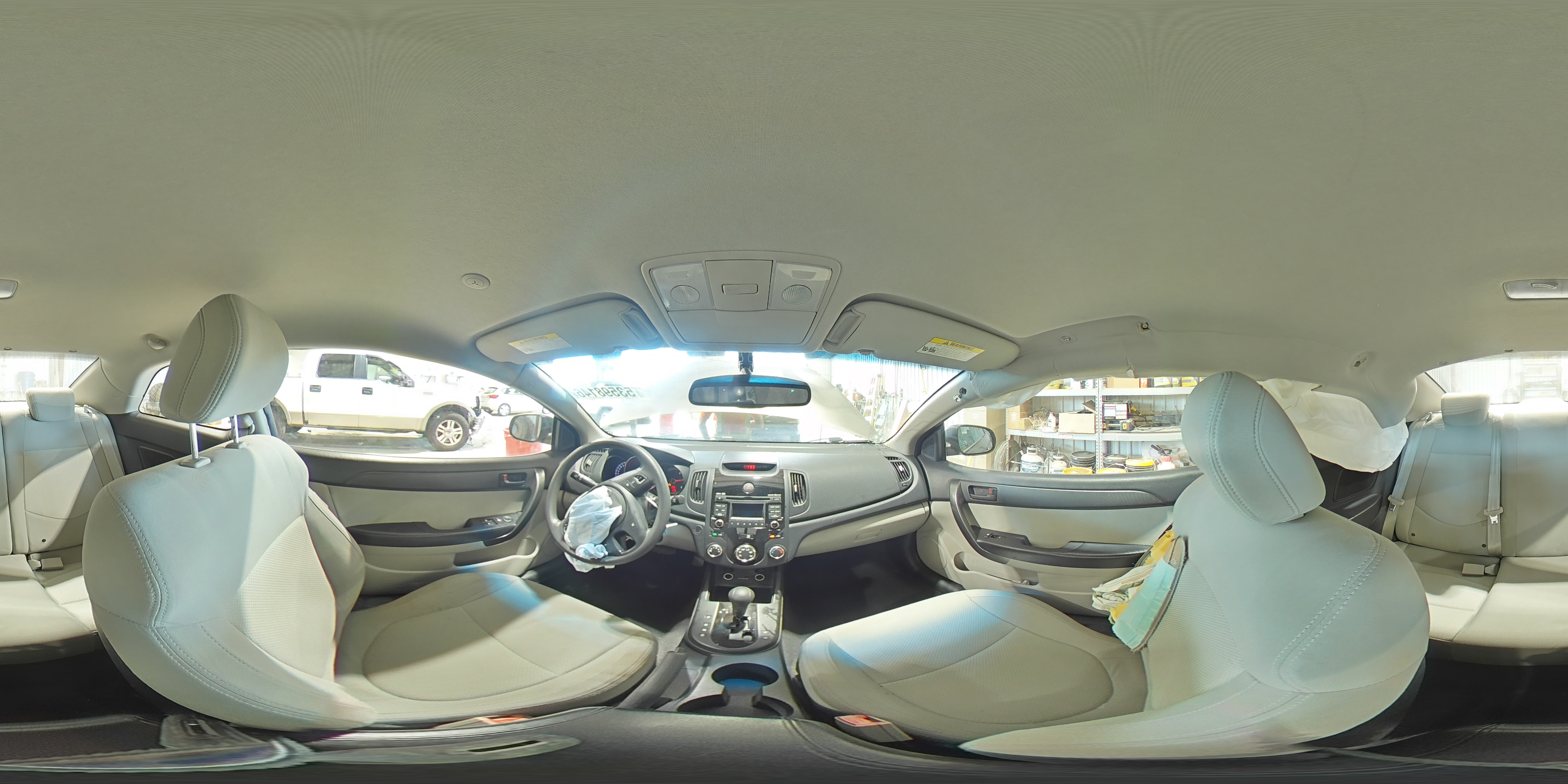 2010 Kia Forte Ex Gray vin: KNAFU6A20A5148474