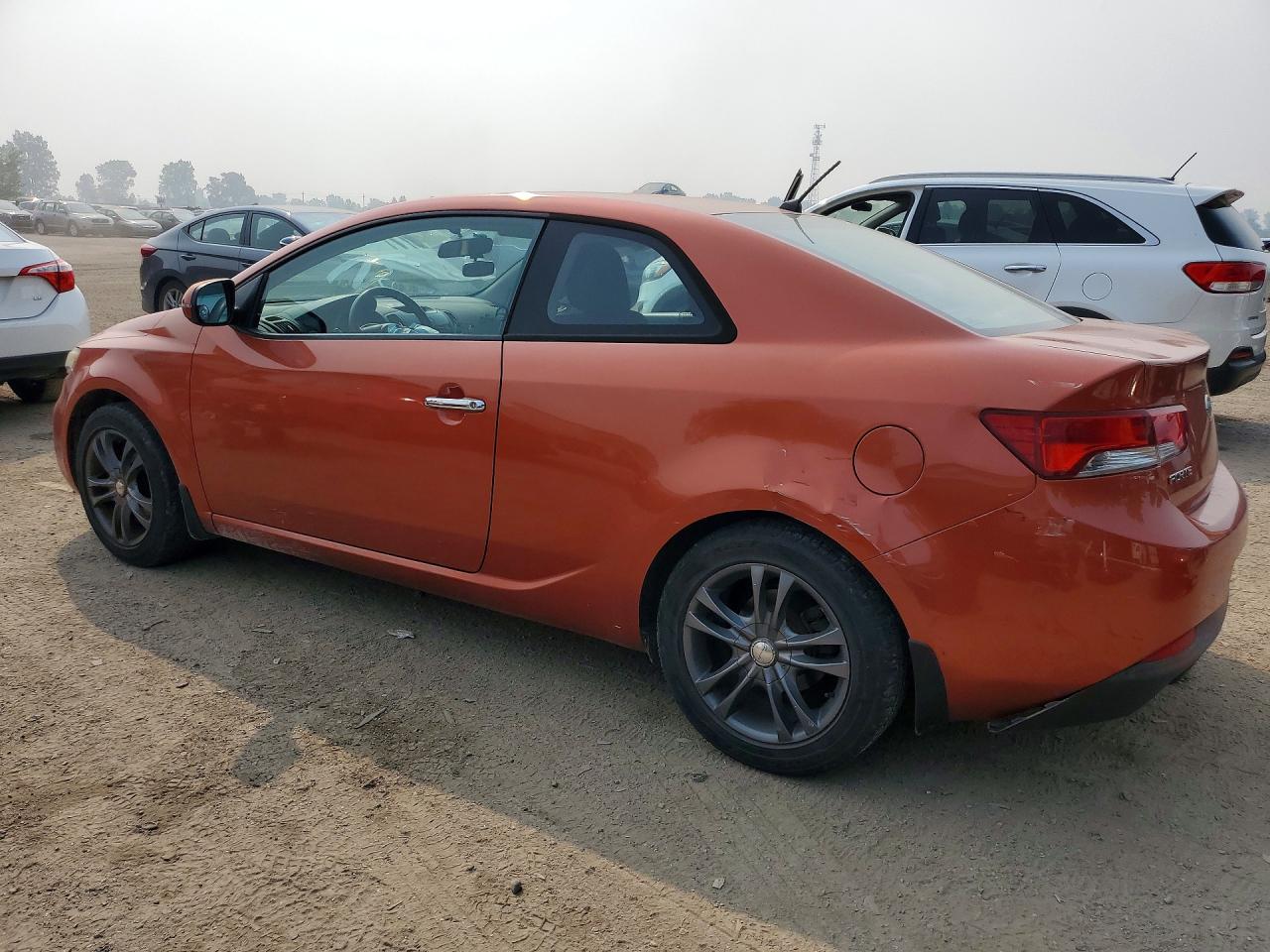 2011 Kia Forte Ex Orange vin: KNAFU6A21B5329262