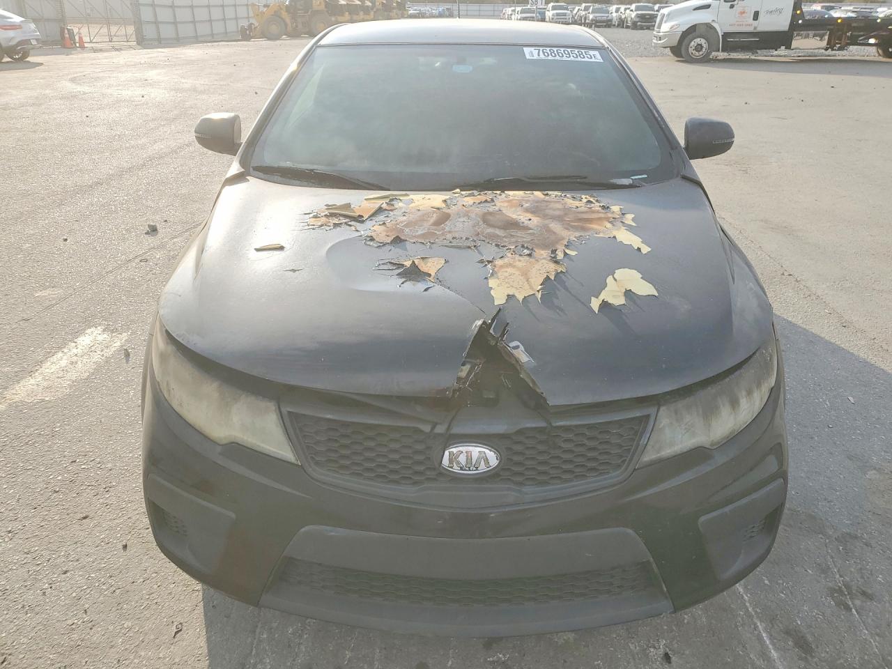 2013 Kia Forte Koup Ex Black vin: KNAFU6A22D5743735