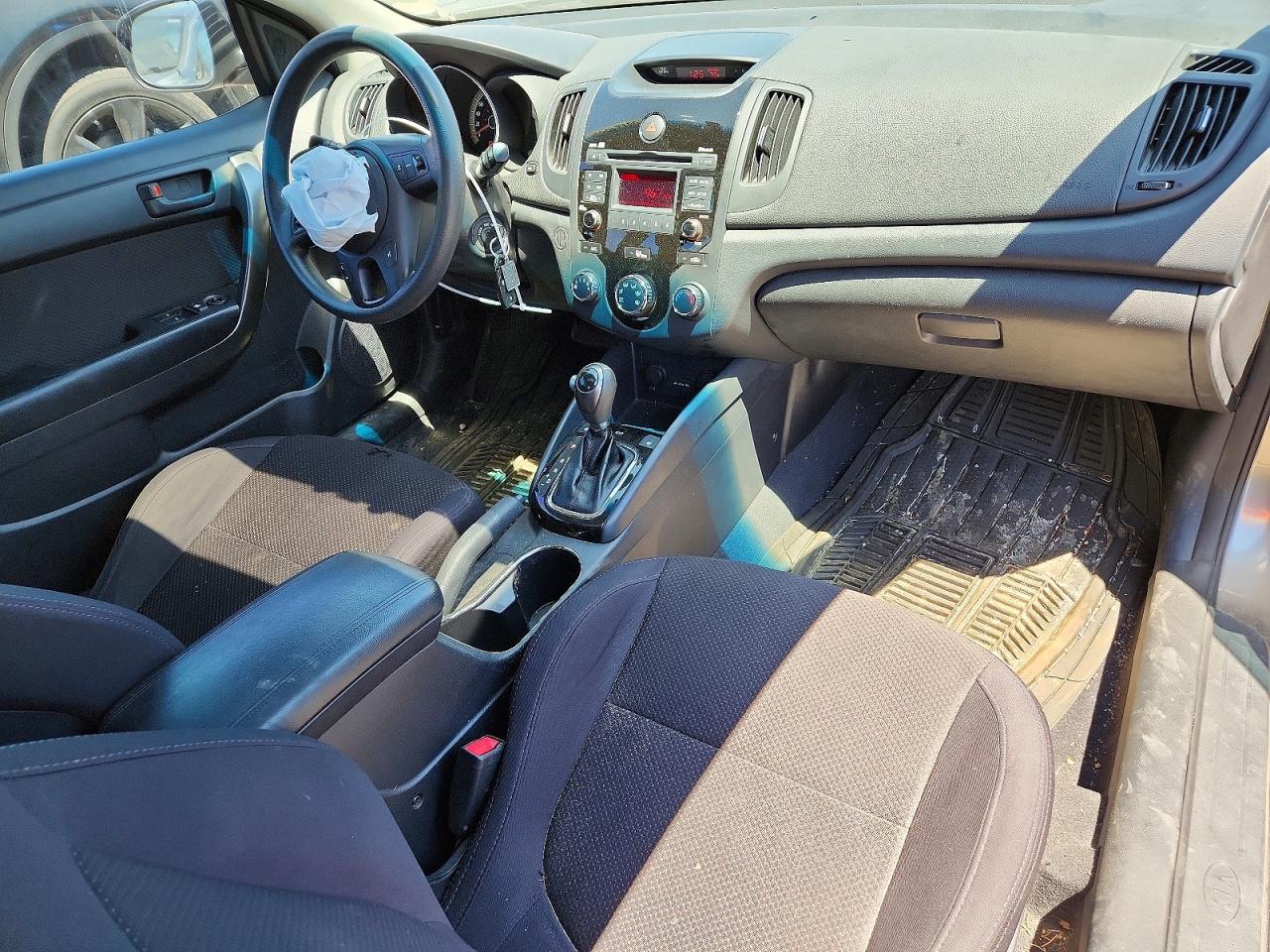 2012 Kia Forte Ex Gray vin: KNAFU6A23C5484333