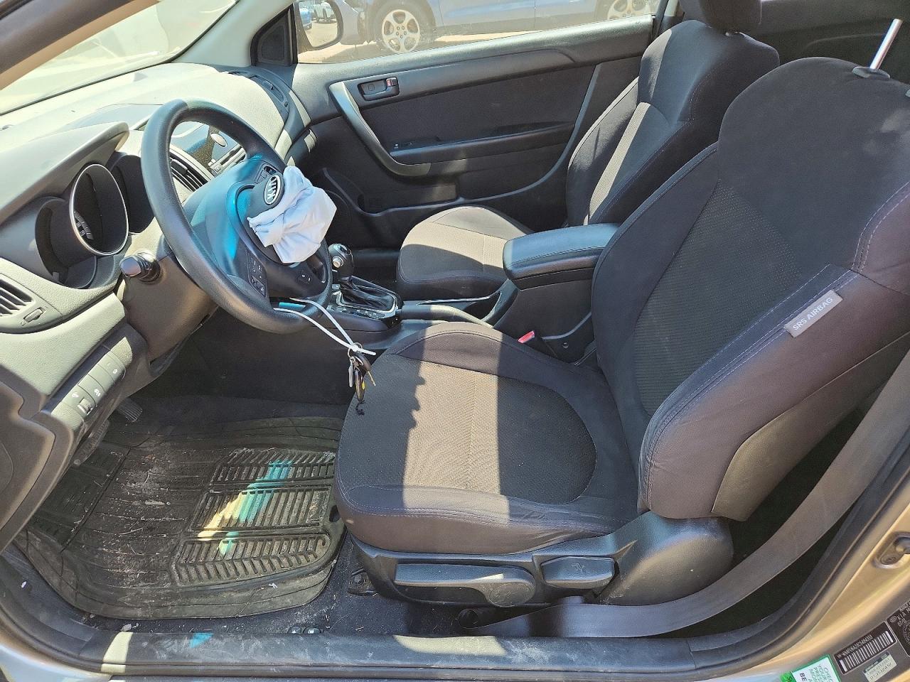 2012 Kia Forte Ex Gray vin: KNAFU6A23C5484333