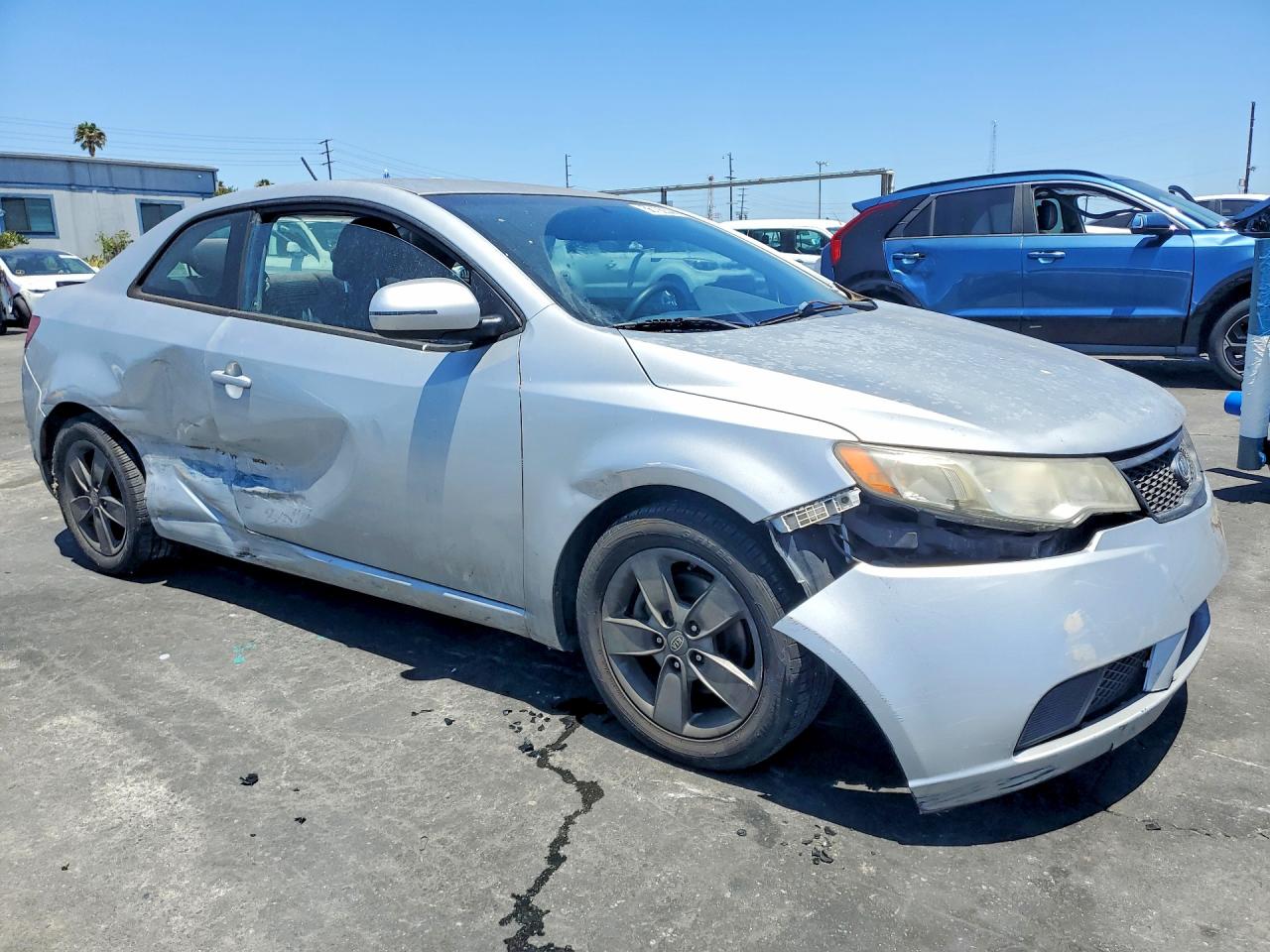 2012 Kia Forte Koup Ex Silver vin: KNAFU6A23C5522238