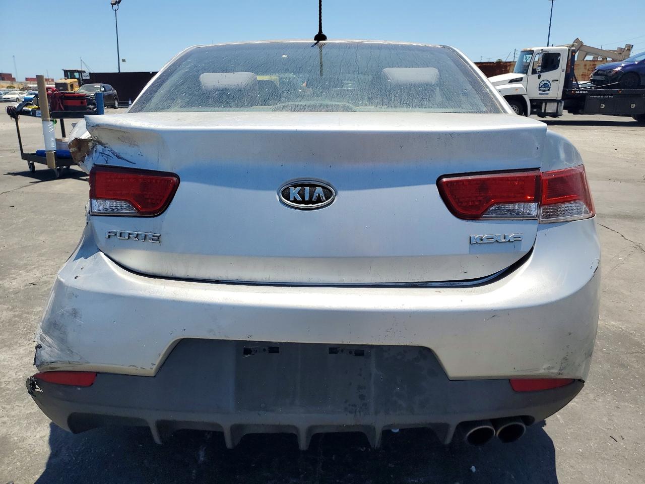 2012 Kia Forte Koup Ex Silver vin: KNAFU6A23C5522238