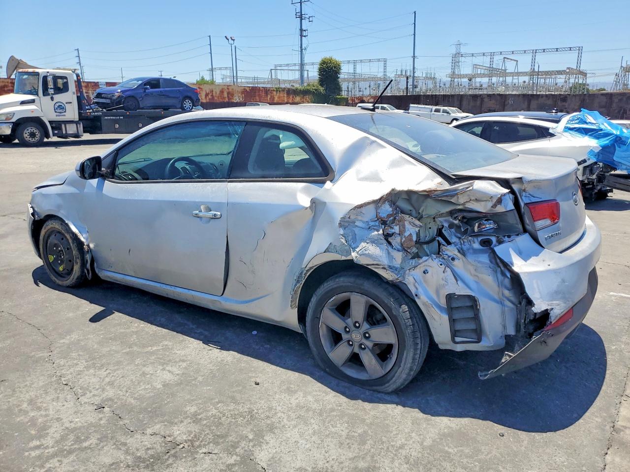2012 Kia Forte Koup Ex Silver vin: KNAFU6A23C5522238