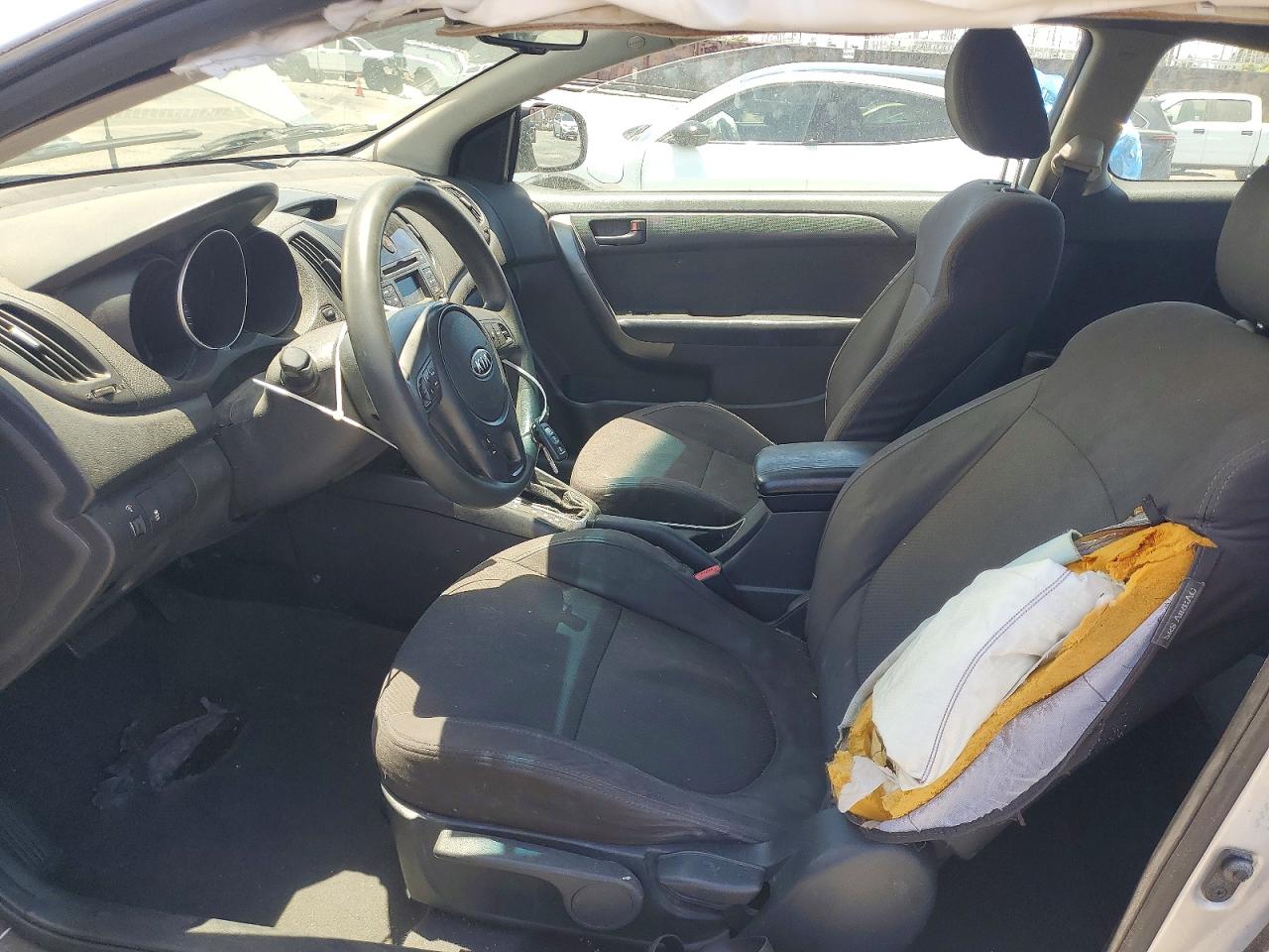 2012 Kia Forte Koup Ex Silver vin: KNAFU6A23C5522238