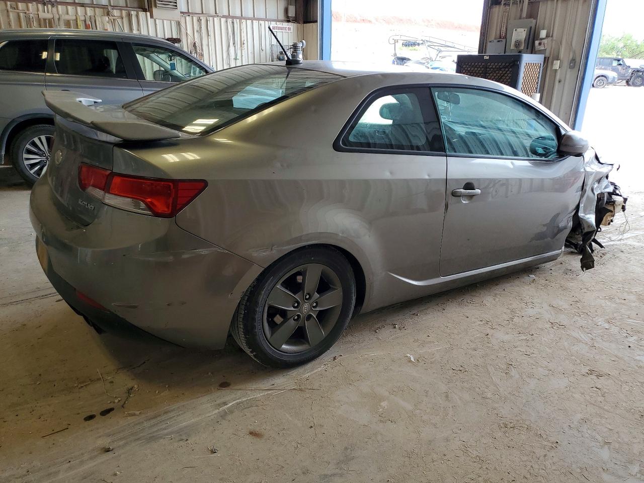 2012 Kia Forte Ex Gray vin: KNAFU6A24C5487371