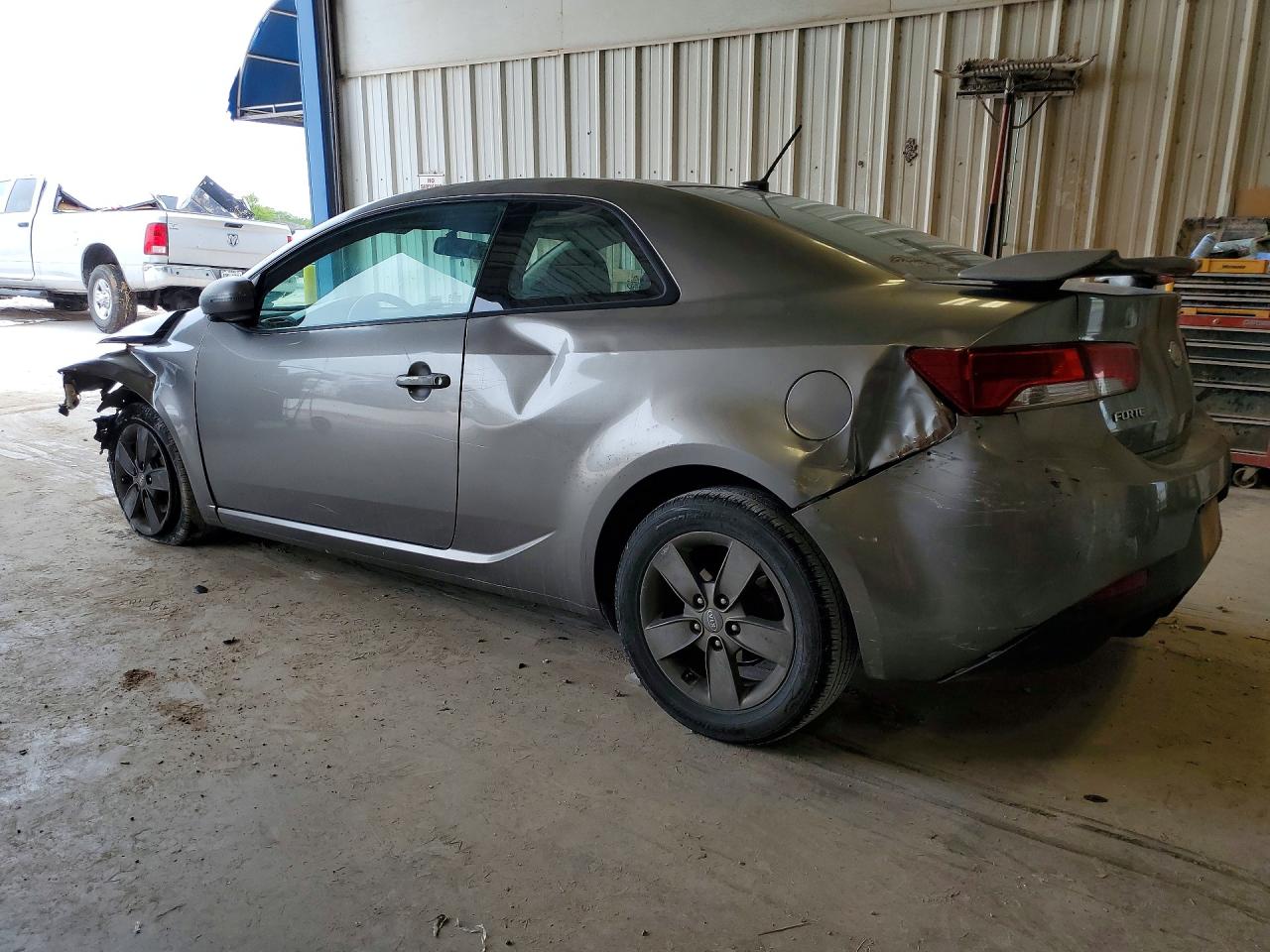 2012 Kia Forte Ex Gray vin: KNAFU6A24C5487371