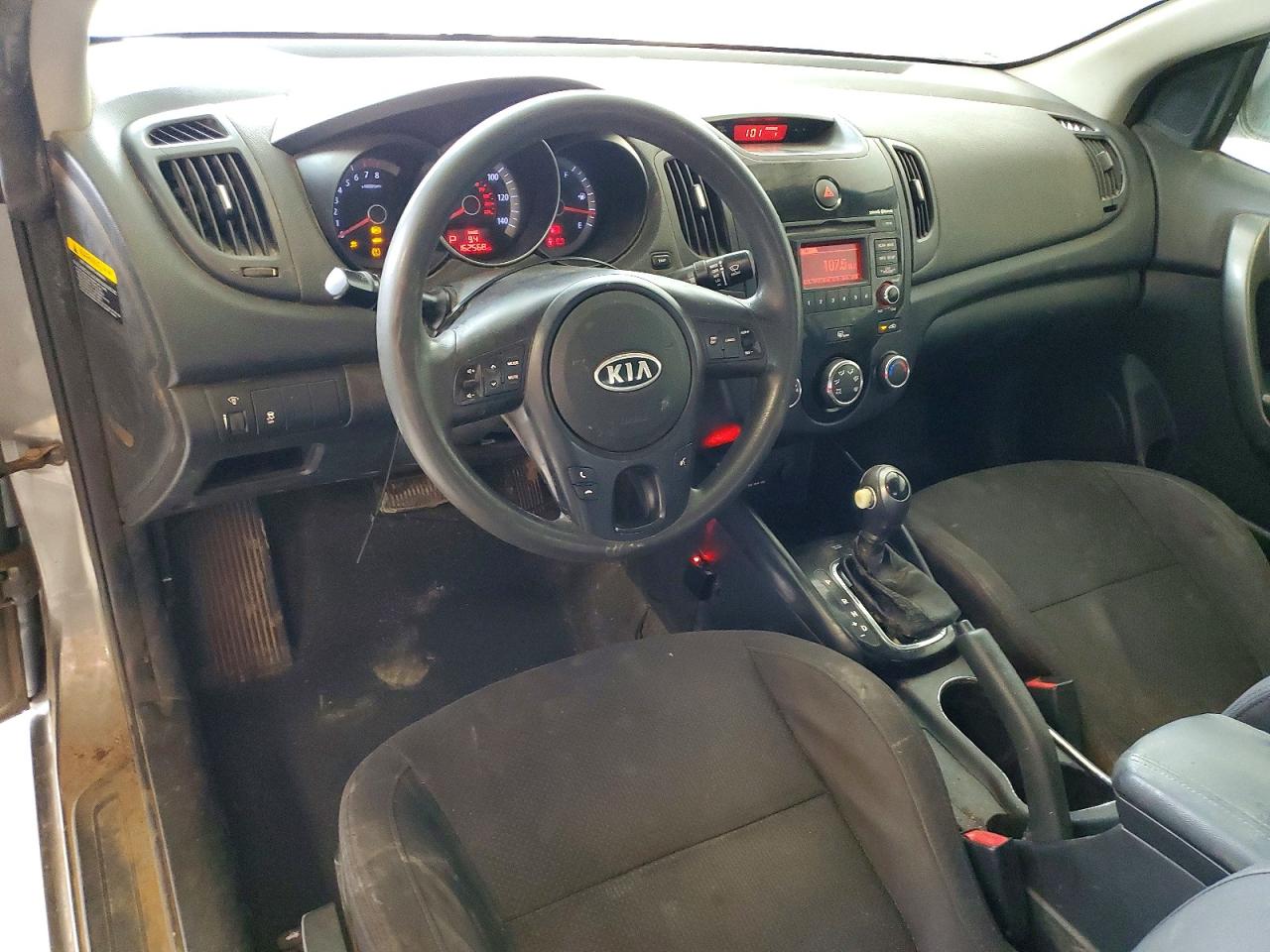 2012 Kia Forte Ex Gray vin: KNAFU6A24C5487371