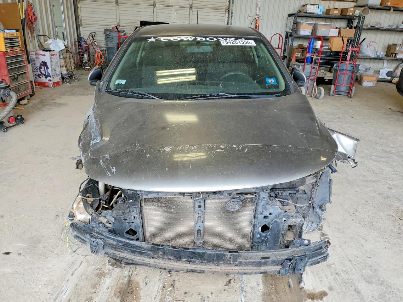 2012 Kia Forte Ex Gray vin: KNAFU6A24C5487371