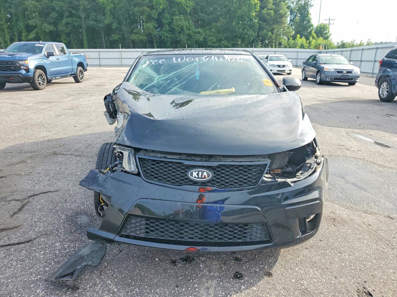 2013 Kia Forte Ex Black vin: KNAFU6A24D5708601
