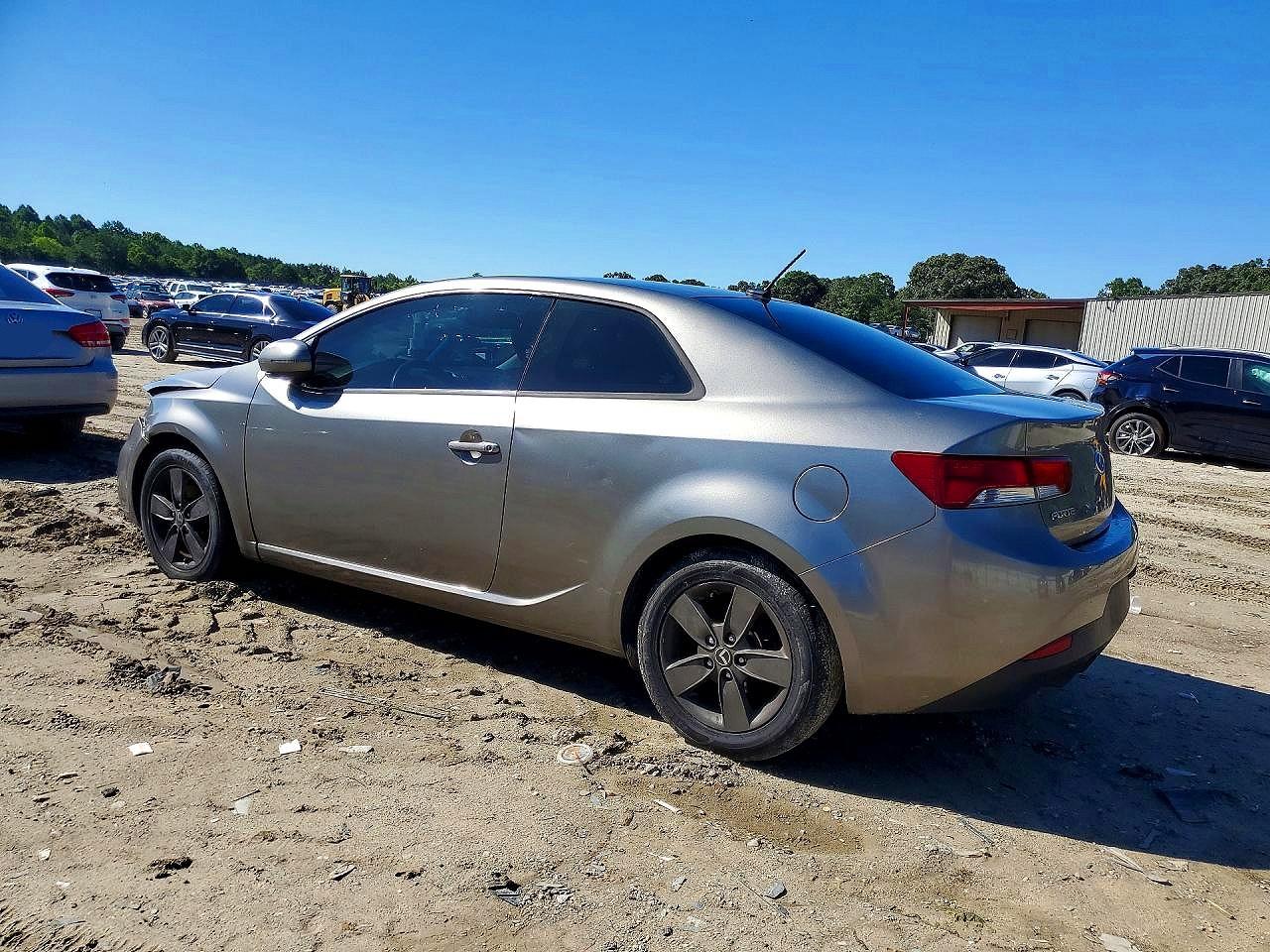 2012 Kia Forte Ex Gray vin: KNAFU6A25C5506817