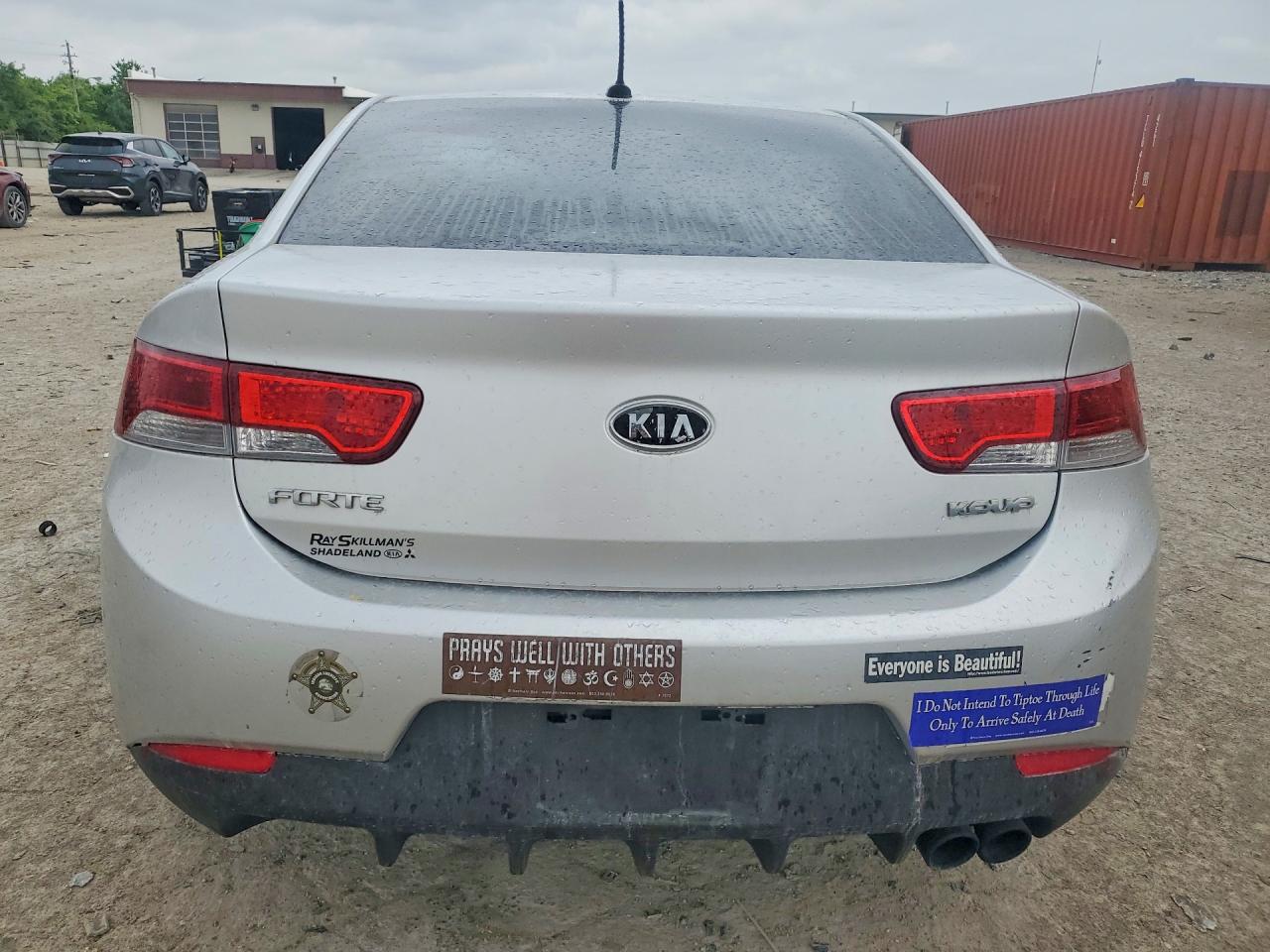 2012 Kia Forte Ex Серебряный vin: KNAFU6A25C5634071