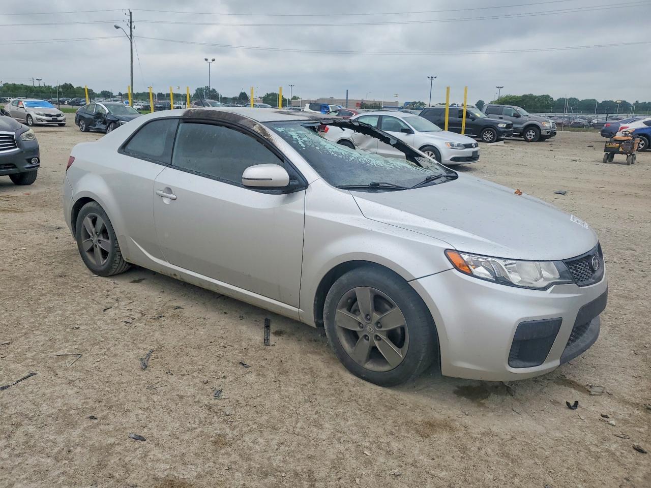 2012 Kia Forte Ex Серебряный vin: KNAFU6A25C5634071
