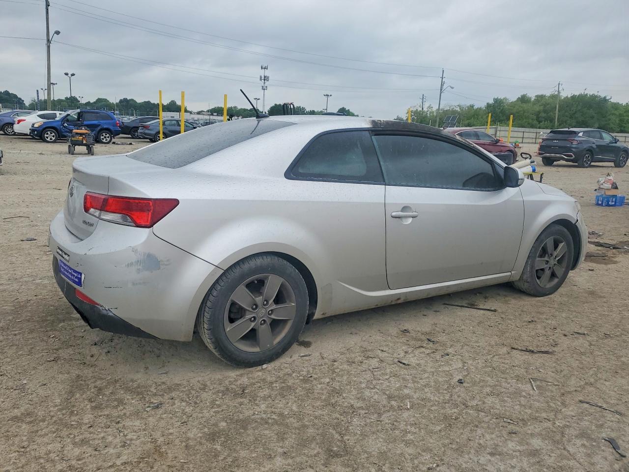 2012 Kia Forte Ex Серебряный vin: KNAFU6A25C5634071