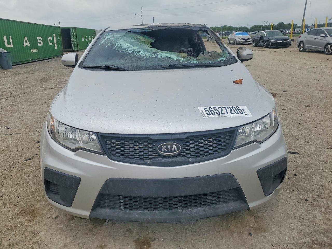 2012 Kia Forte Ex Серебряный vin: KNAFU6A25C5634071