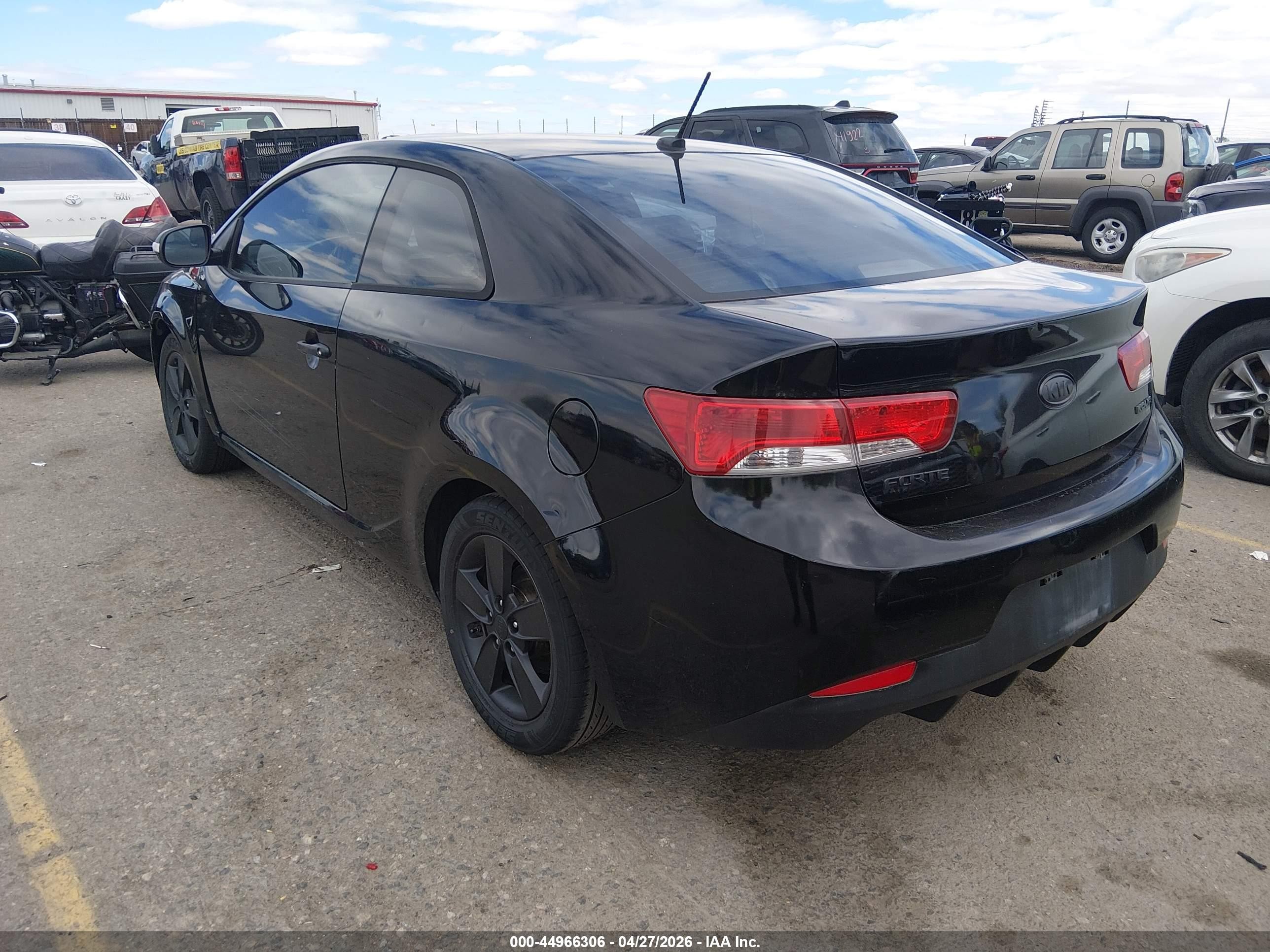 2010 Kia Forte Koup Ex Black vin: KNAFU6A26A5128486