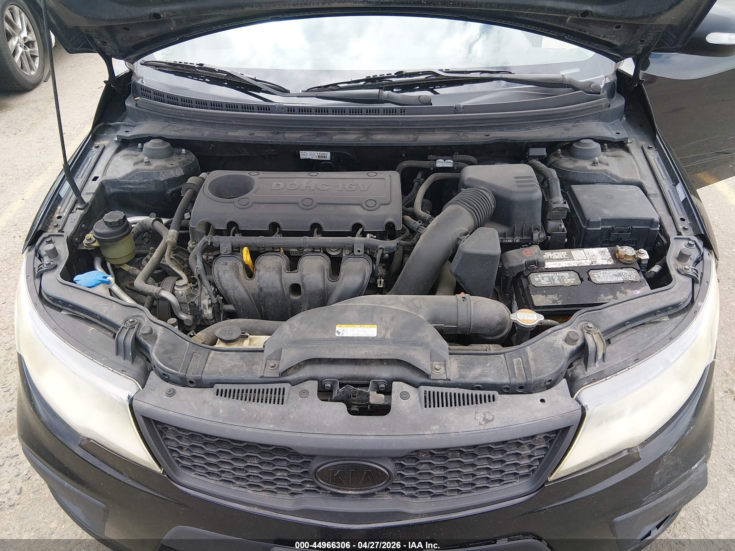 2010 Kia Forte Koup Ex Black vin: KNAFU6A26A5128486