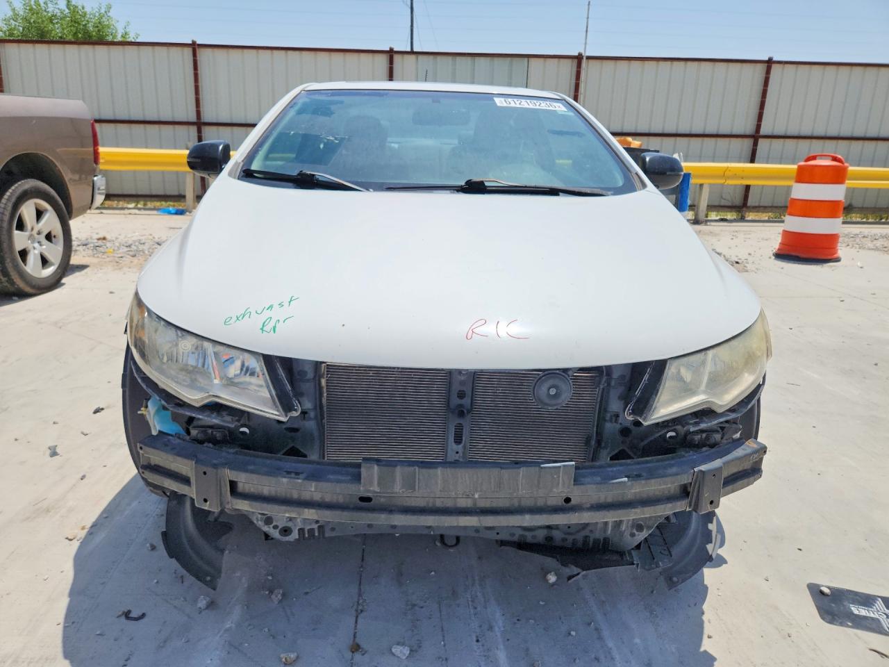 2011 Kia Forte Ex White vin: KNAFU6A26B5403615