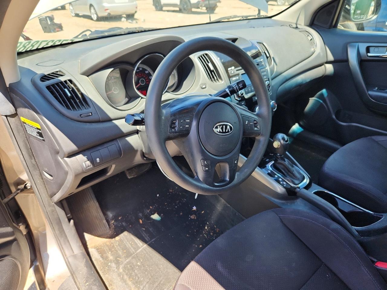 2013 Kia Forte Ex Gray vin: KNAFU6A26D5664116