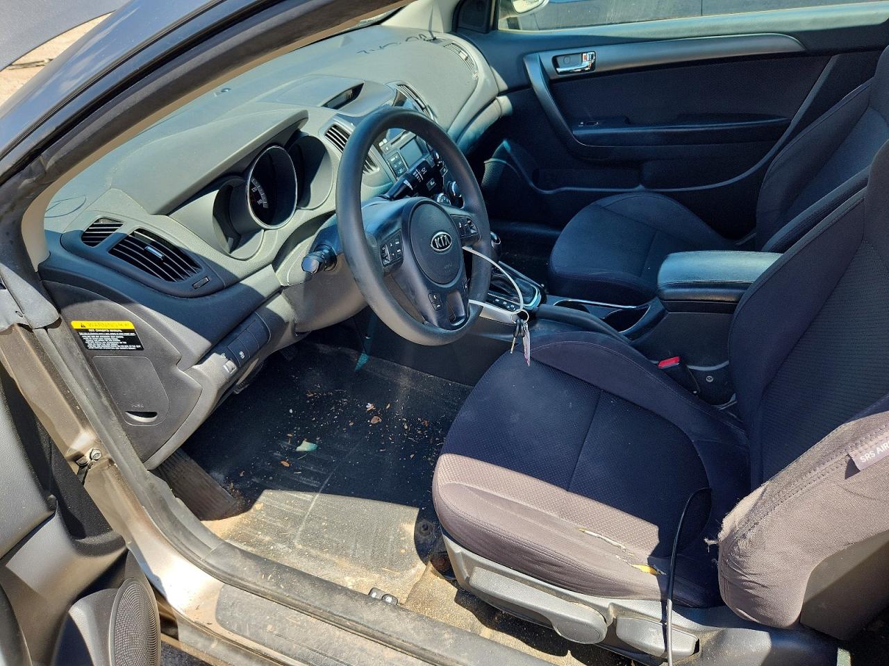2013 Kia Forte Ex Gray vin: KNAFU6A26D5664116