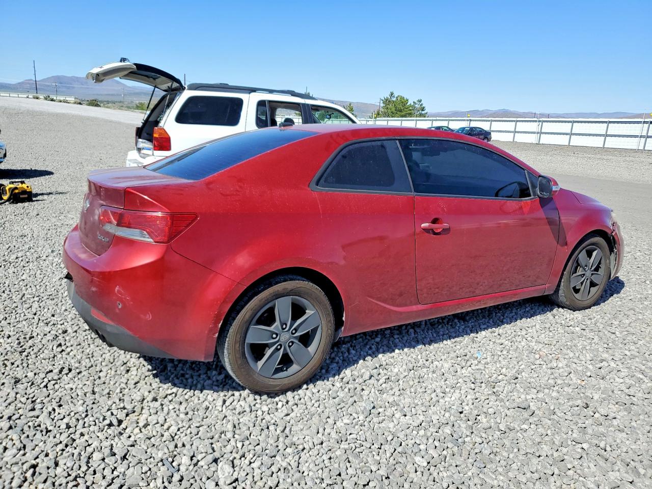 2010 Kia Forte Ex Бордовый vin: KNAFU6A27A5109736
