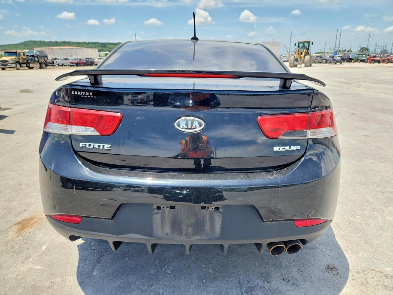 2012 Kia Forte Ex Black vin: KNAFU6A27C5552679