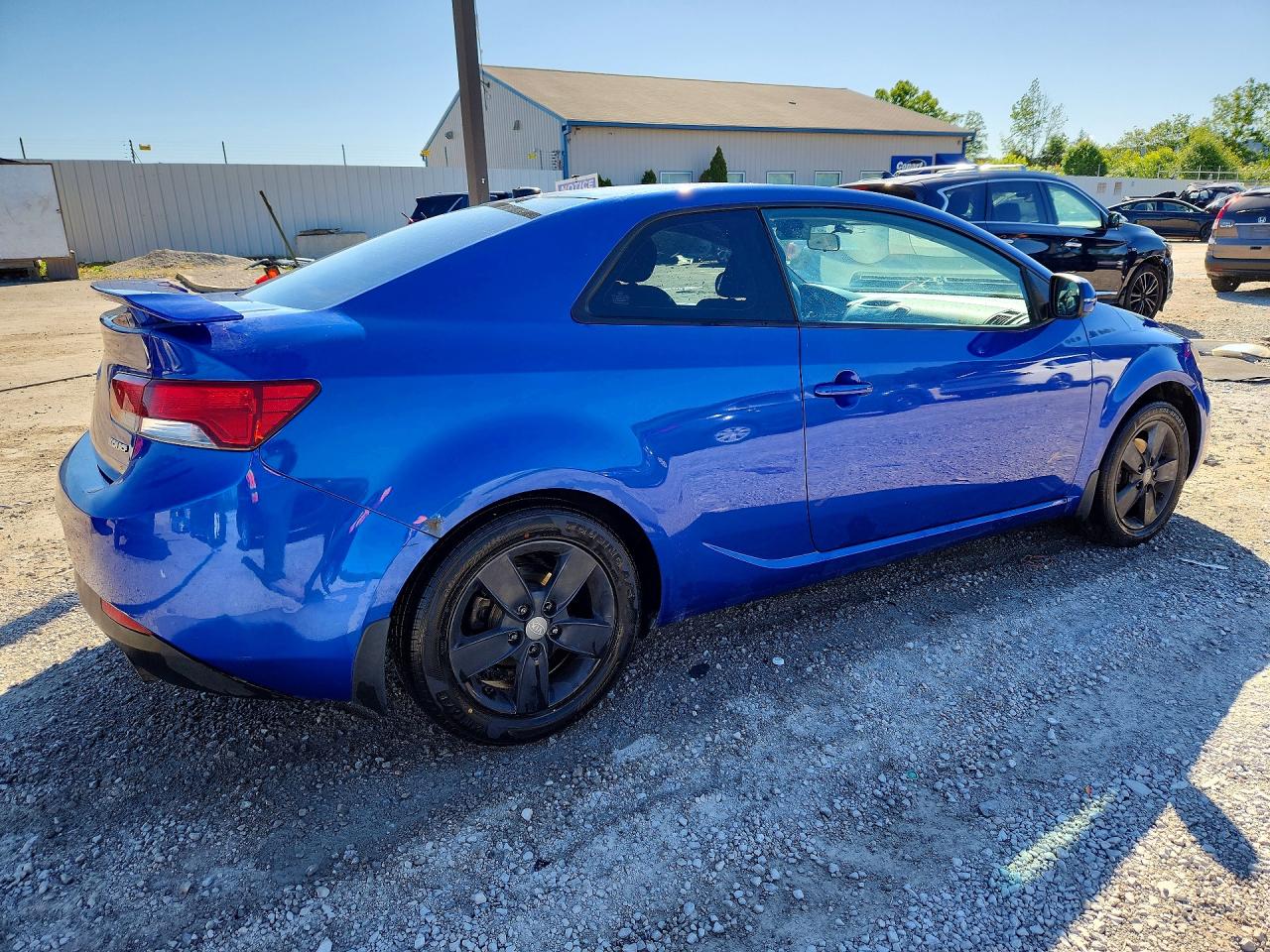 2012 Kia Forte Ex Blue vin: KNAFU6A27C5597833