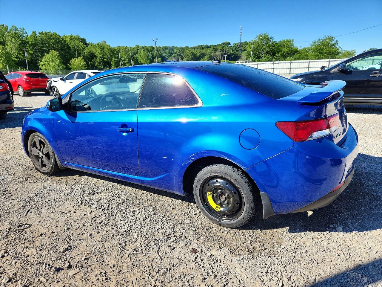 2012 Kia Forte Ex Blue vin: KNAFU6A27C5597833