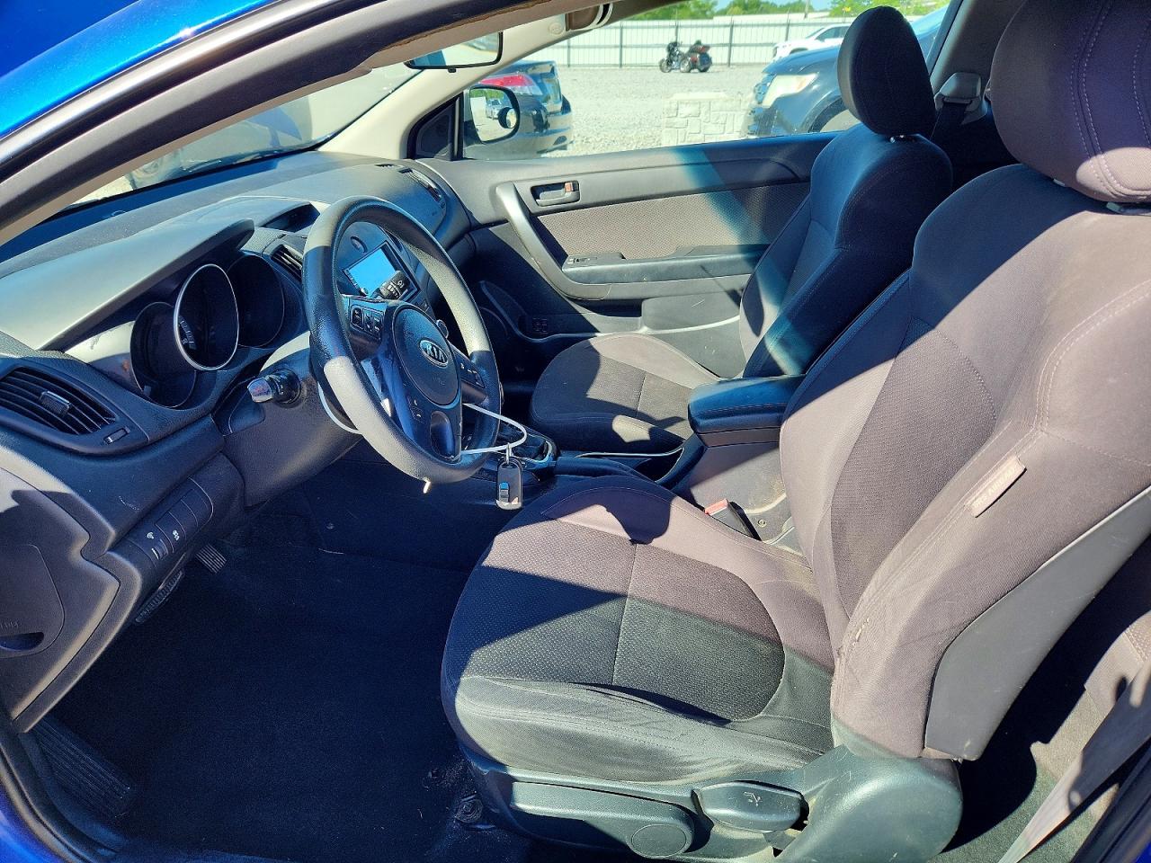 2012 Kia Forte Ex Blue vin: KNAFU6A27C5597833