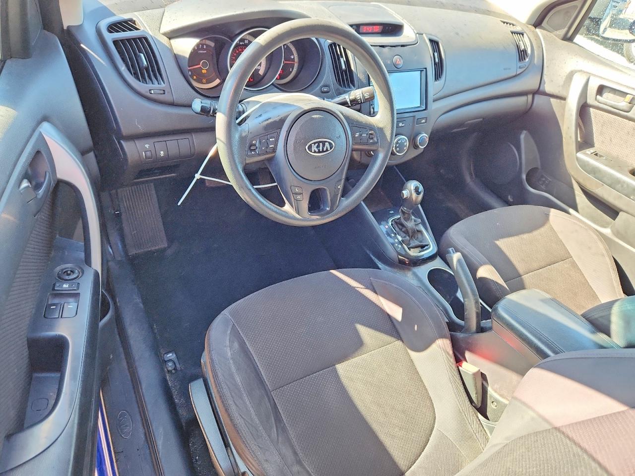 2012 Kia Forte Ex Blue vin: KNAFU6A27C5597833