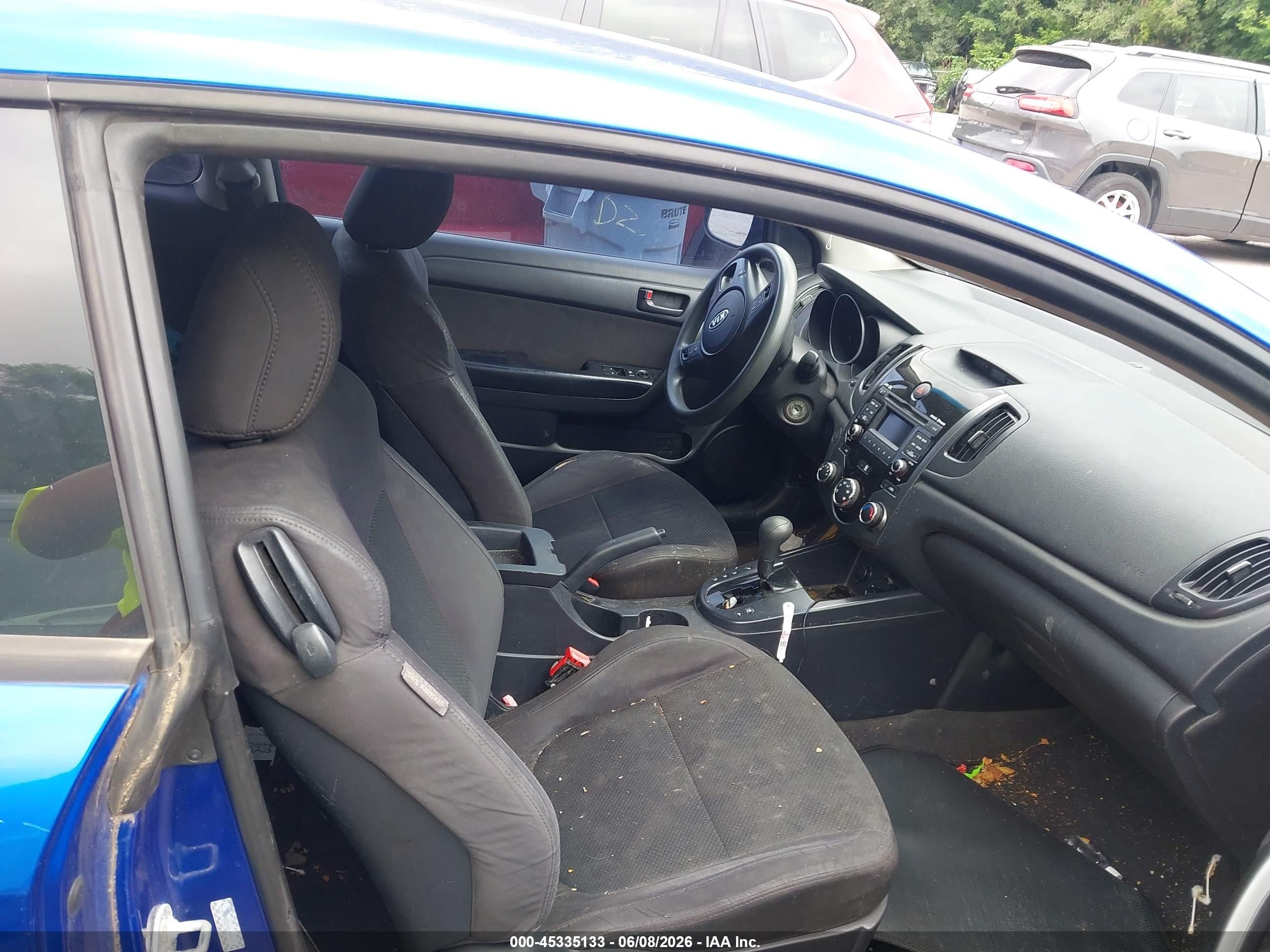 2010 Kia Forte Koup Ex Blue vin: KNAFU6A29A5134184