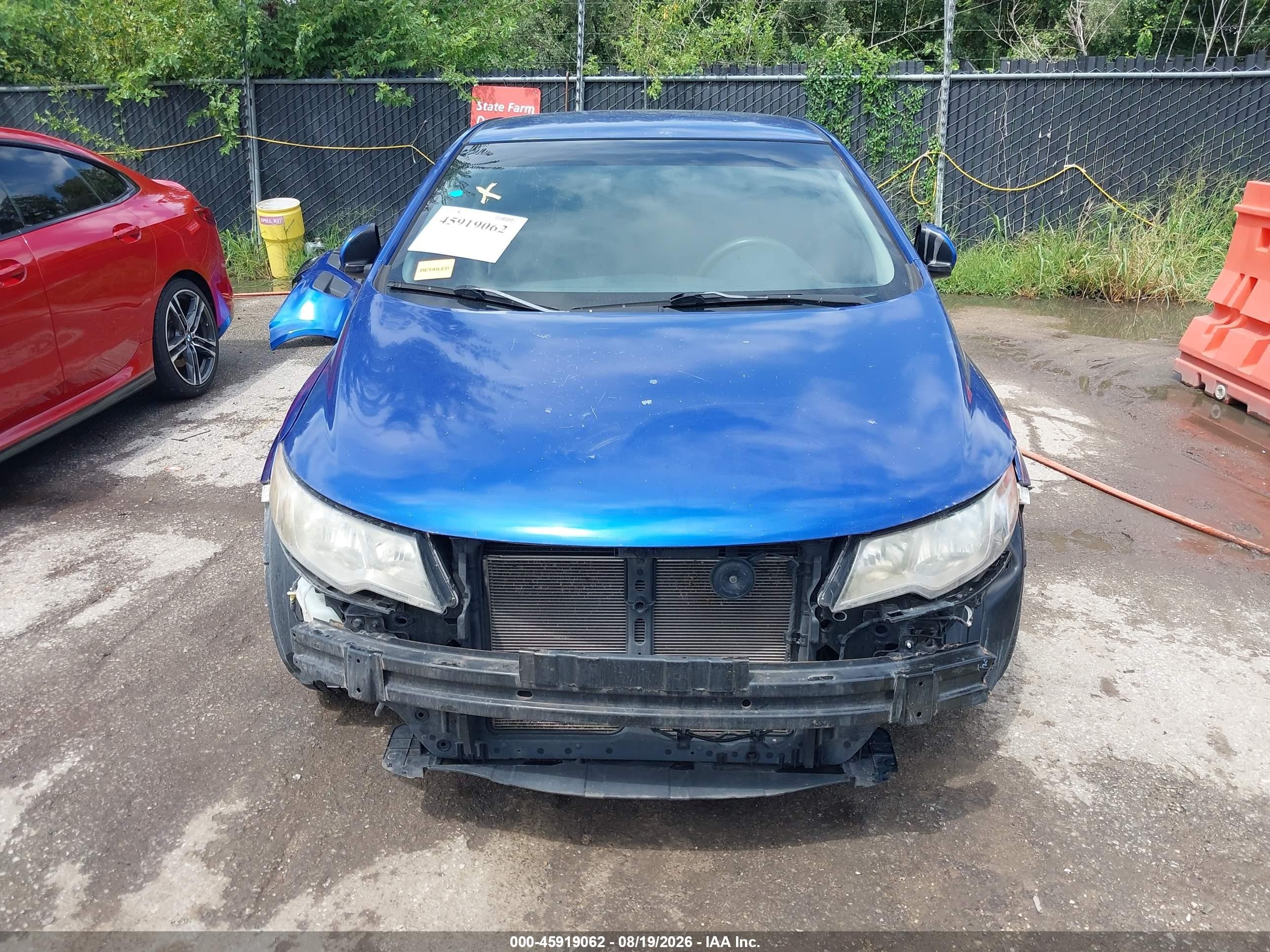 2011 Kia Forte Koup Ex Blue vin: KNAFU6A29B5455370