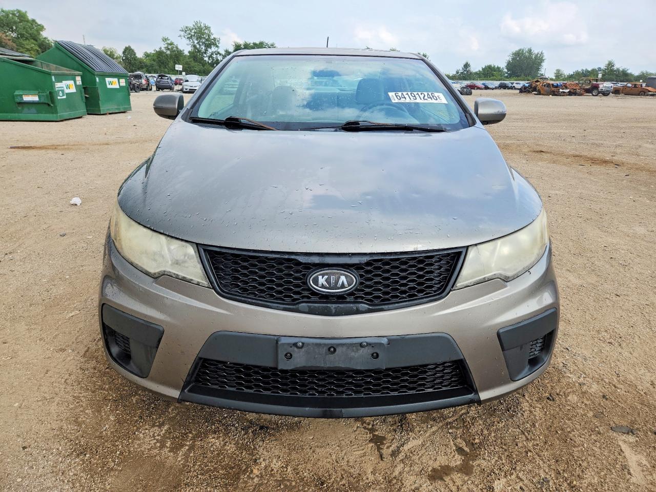 2011 Kia Forte Koup Ex Gray vin: KNAFU6A2XB5403553