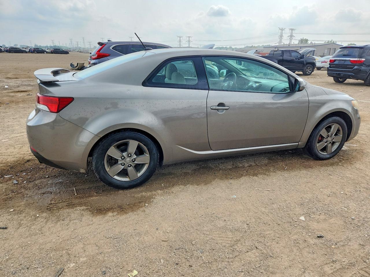 2011 Kia Forte Koup Ex Gray vin: KNAFU6A2XB5403553