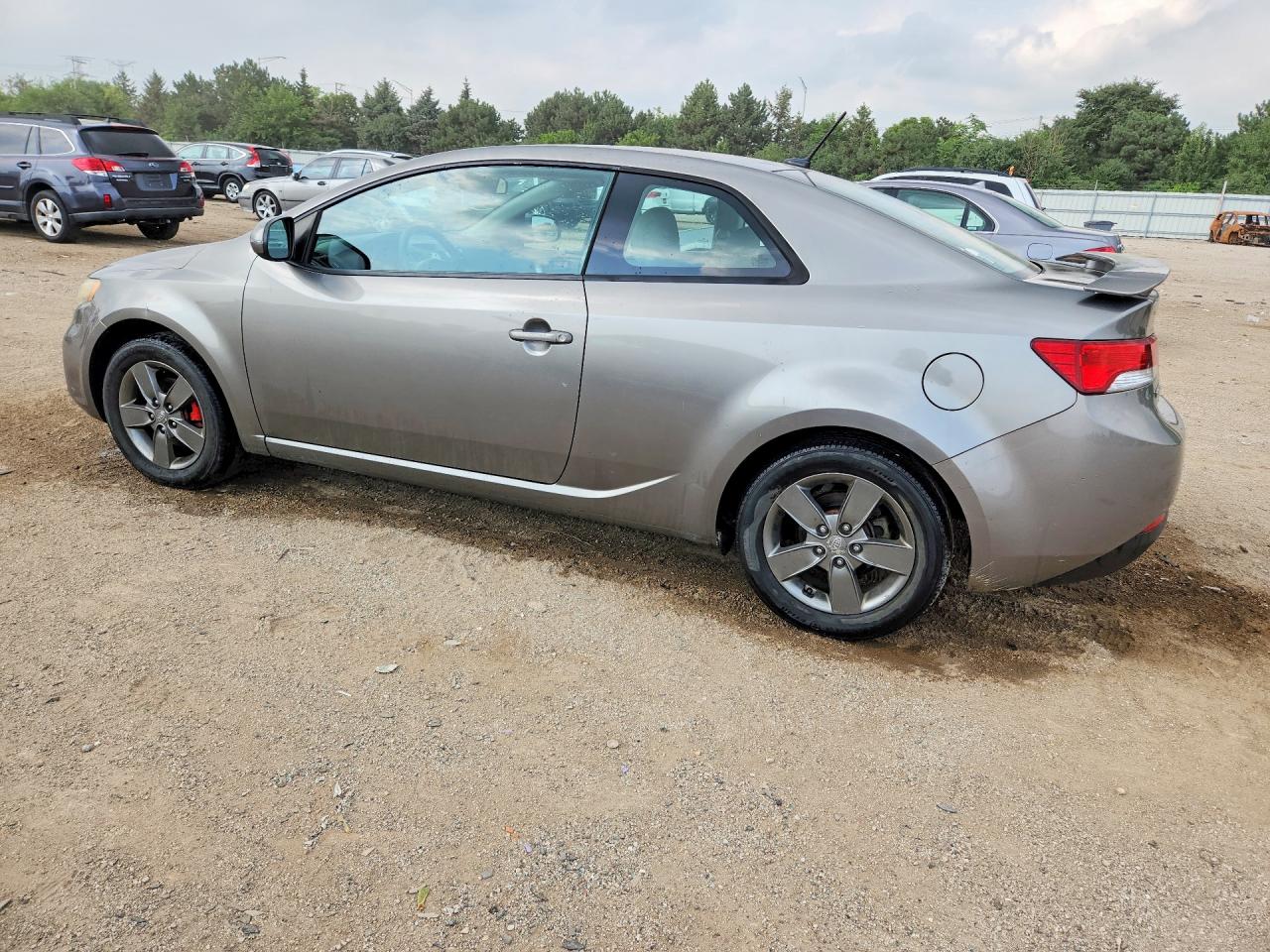 2011 Kia Forte Koup Ex Gray vin: KNAFU6A2XB5403553
