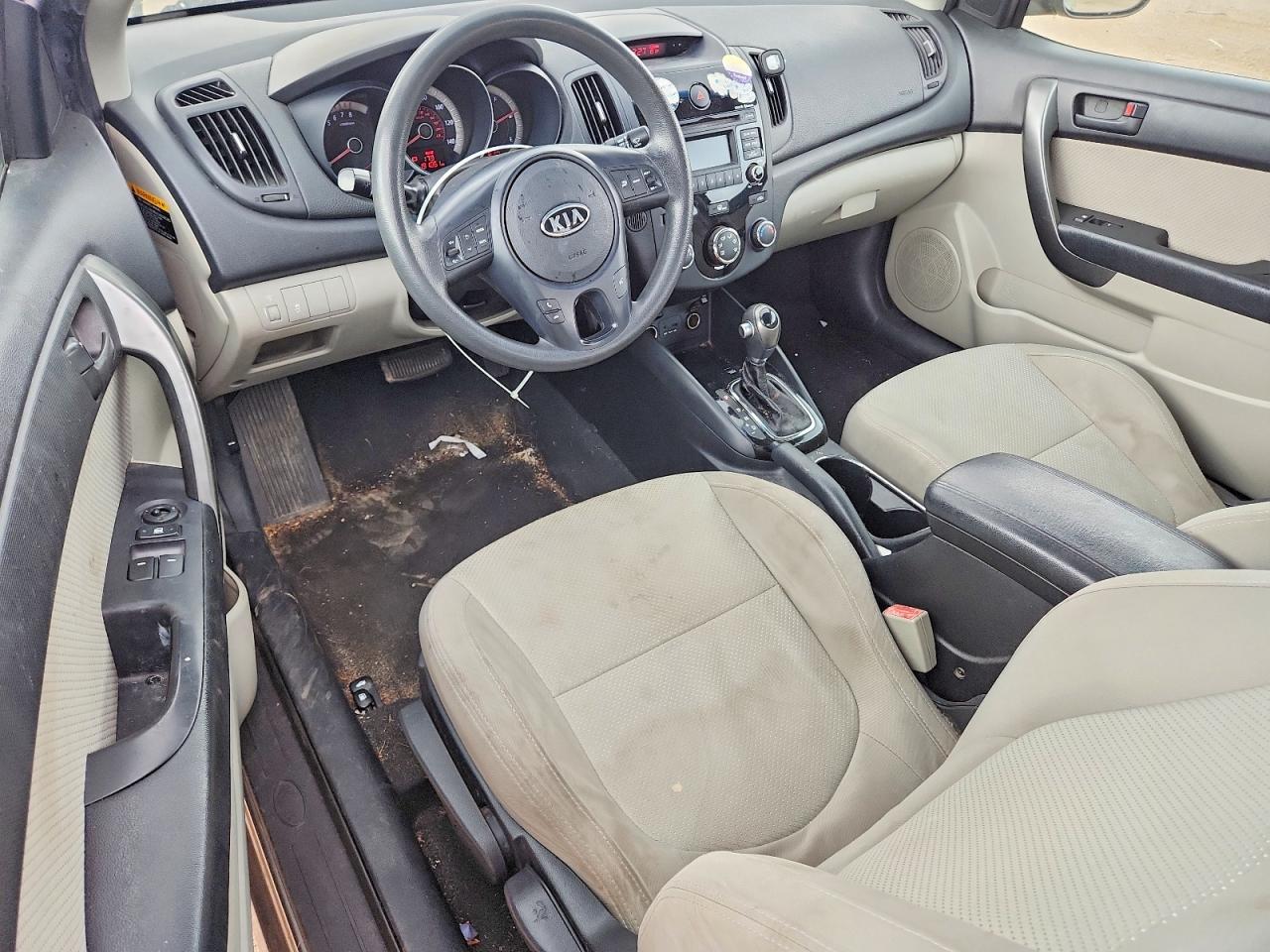 2011 Kia Forte Koup Ex Gray vin: KNAFU6A2XB5403553